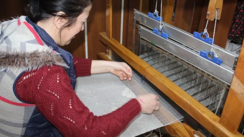 Sinop’un keten dokumaları yaza hazırlanıyor