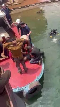 Denize düşen 18 yaşındaki İbrahim Dam hayatını kaybetti