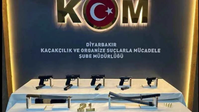 Diyarbakır'da 'örümcek suç örgütü' operasyonu
