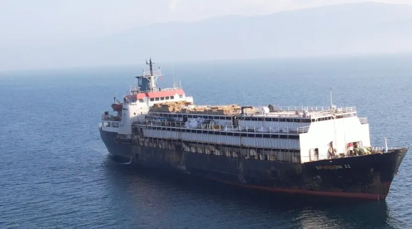 Dehşet gemisi 24 gün sonra Bandırma'dan Uruguay'a gönderildi