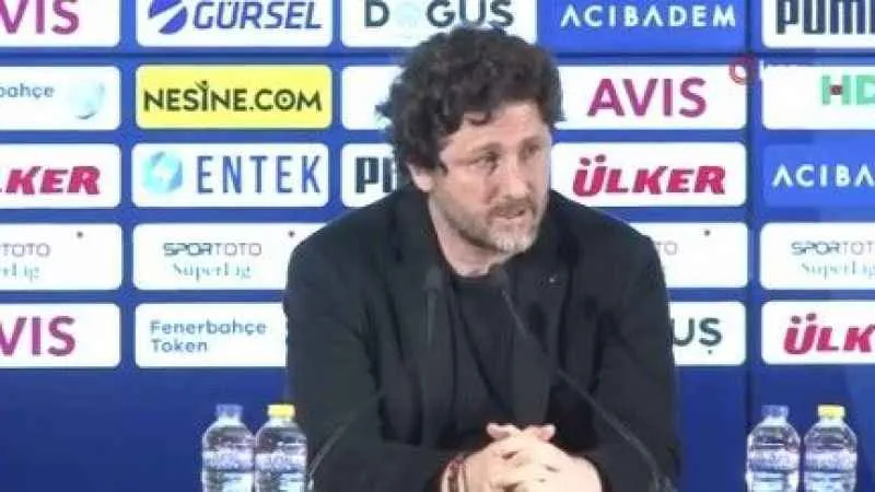 Fatih Tekke: 3 puan beklentimiz vardı