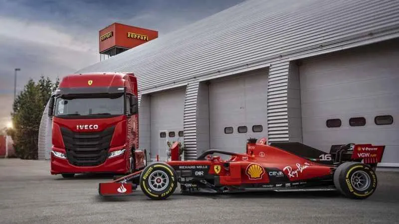 Ferrari, Formula 1 araçlarını dünya şampiyonası yarış pistlerine IVECO S-Way ile taşıyacak