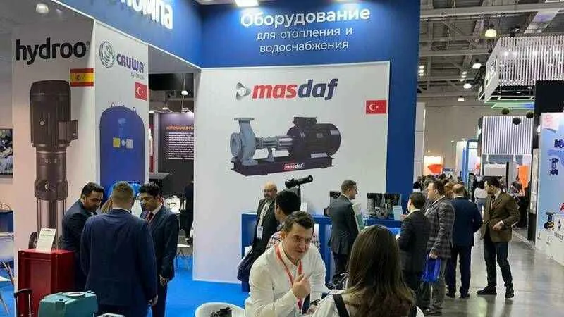 Masdaf, Aquatherm Moskova Fuarı'na katıldı