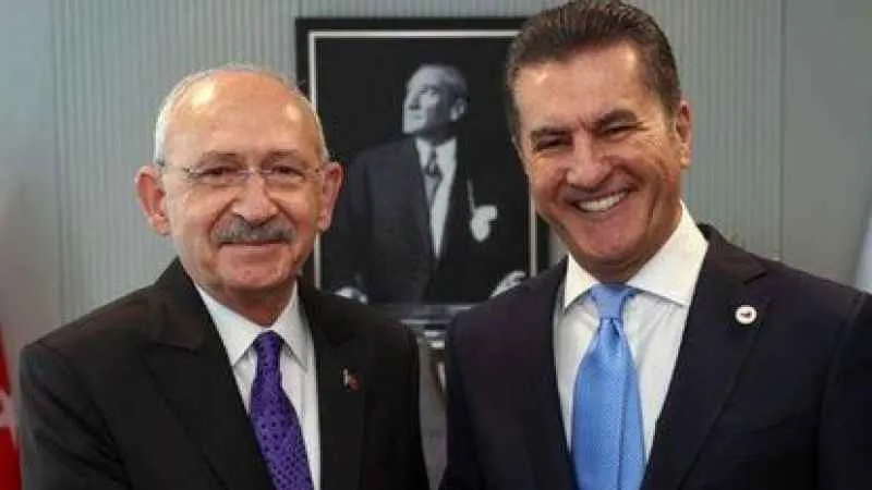 TDP lideri Sarıgül, CHP Genel Başkanı Kemal Kılıçdaroğlu ile görüştü