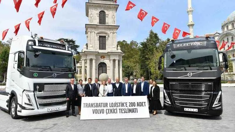 Marubeni Dağıtım ve Servis A.Ş., Transbatur Lojistik’e 200 Adet Volvo çekici teslimatını gerçekleştirdi 